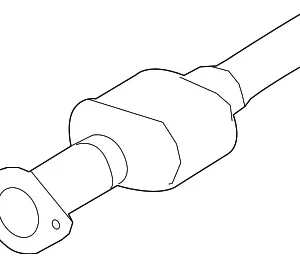 Catalytic Converter - Mazda (ZZCA-20-500)