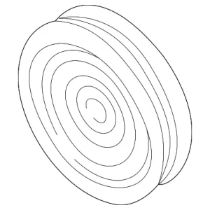 Clutch Pulley - Mazda (LC70-61-L12)