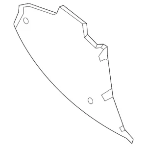 Side Plate - Mazda (KB7W-64-230A-02)
