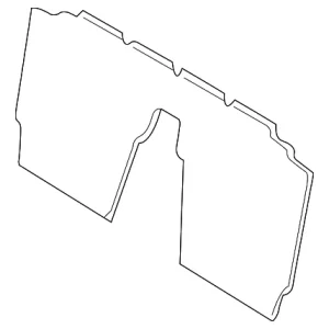 Front Trim - Mazda (N066-68-693E-02)