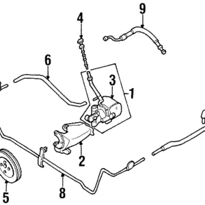 Return Hose - Mazda (LB94-32-683A)