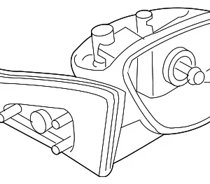 Mirror Base - Mazda (CC33-69-121A)