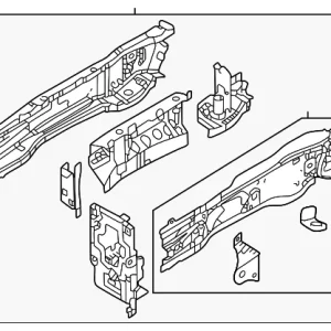 Lower Rail Assembly - Mazda (VA40-53-31X)
