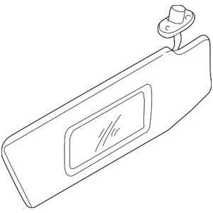 Sun-Visor - Mazda (NE02-69-320-02)