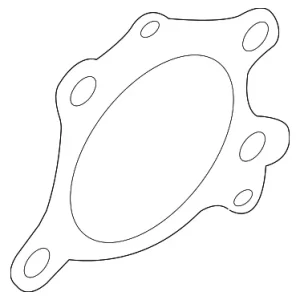 Mnfd W/Converter Gasket - Mazda (SHB2-13-490A)
