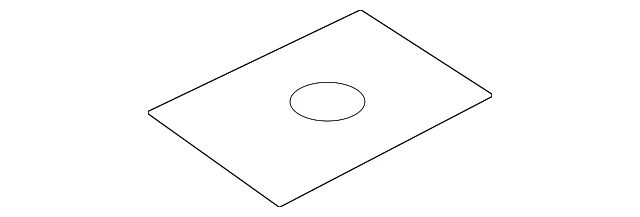 Roof Luggage Carrier Side Rail Gasket - Mazda (VA41-51-T29)