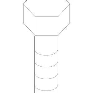 Bracket Bolt - Mazda (9XG0-74-009L)