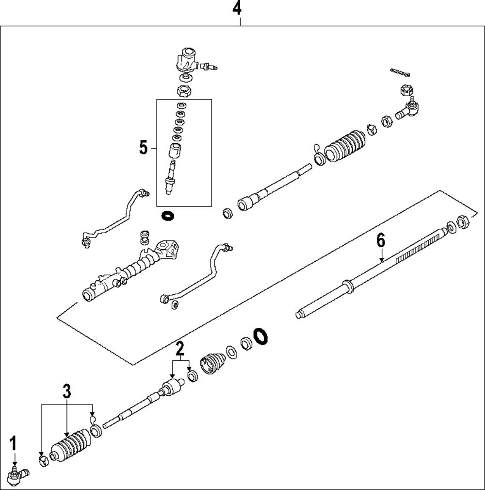 Rack - Mazda (TD11-32-119)
