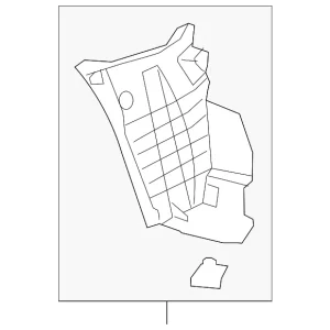 Splash Shield - Mazda (BHN9-50-340C)