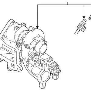Turbocharger - Mazda (PYY1-13-70Z)