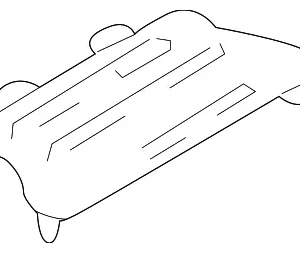 Front Cover - Mazda (B30D-64-424-05)