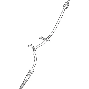 Automatic Transmission Shifter Cable - Mazda (BFD2-46-500)