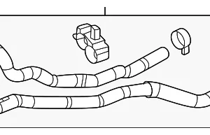 Water Inlet Hose - Mazda (PX28-15-7KZ)