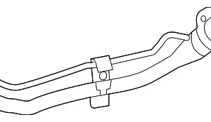 Fuel Tank Filler Neck - Mazda (NA1J-42-210C)