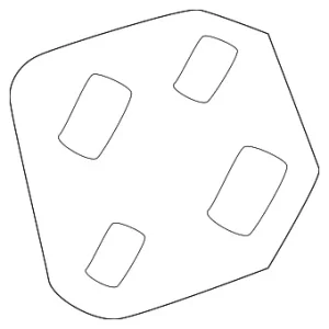 Valve Gasket - Mazda (JE27-20-305A)
