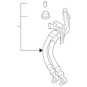 Hose Assembly - Mazda (N3R1-14-830)