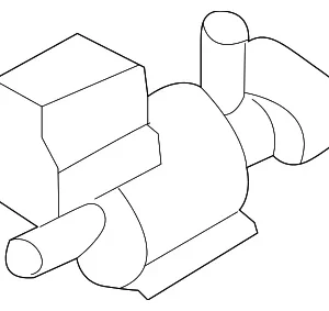 Vapor Canister Purge Solenoid - Mazda (ZM01-18-741A)