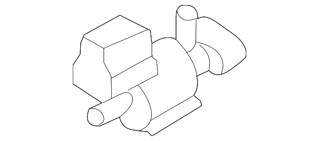 Vapor Canister Purge Solenoid - Mazda (ZM01-18-741A)