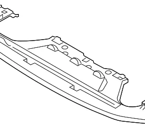 Lower Support - Mazda (B45A-50-0S0C)