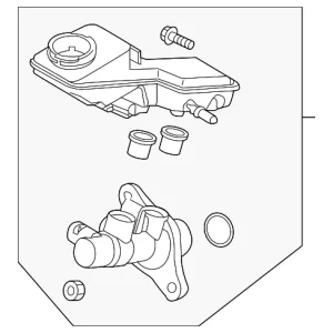 Master Cylinder - Mazda (BCYA-43-40ZA)