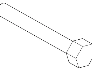 Table Bolt - Mazda (C245-88-764)
