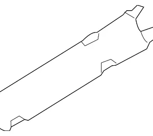 Upper Shield - Mazda (B45A-42-292)