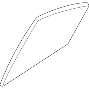 Fixed Glass - Mazda (BJS7-72-661)