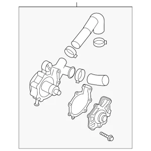 Pump Water - Mazda (AJTM-15-010A)