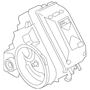 Hybrid Electric Motor And Transmission Assembly - Mazda (ZZCA-19-090B)