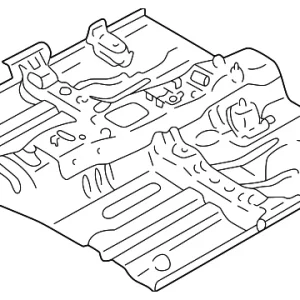 Front Floor Pan - Mazda (T060-53-600A)