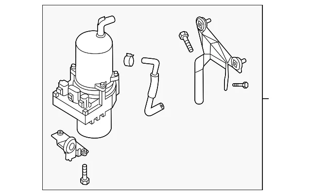 Pump Assembly - Mazda (BP4L-32-650J)