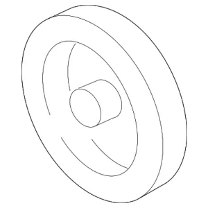 Crankshaft Pulley - Mazda (P507-11-400)
