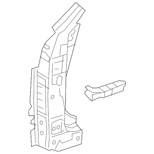 Hinge Pillar Reinforced - Mazda (GSY7-71-03Z)