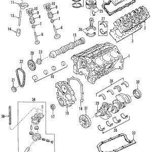 Valve Springs - Mazda (1F01-12-115)