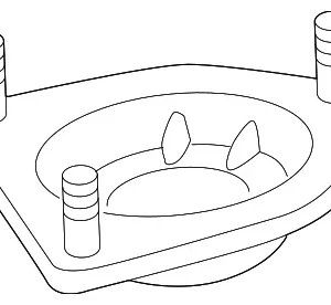 Upper Mount - Mazda (F189-34-340)