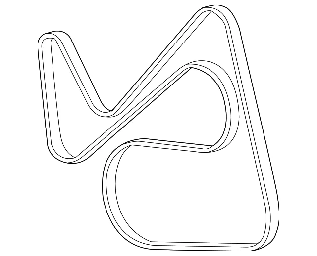 Serpentine Belt - Mazda (ZZEA-18-381)