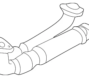 Front Pipe - Mazda (KJ01-40-500C)