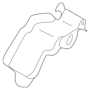 Power Steering Pump Dust Shield - Mazda (KJ27-15-934)