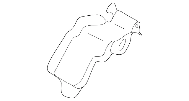Power Steering Pump Dust Shield - Mazda (KJ27-15-934)