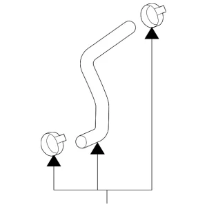 Upper Hose - Mazda (ZZC5-15-186)