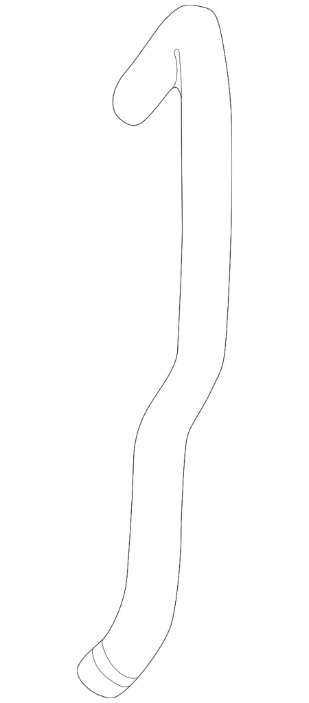 Suction Hose - Mazda (TA16-32-689B)
