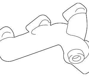 Exhaust Manifold - Mazda (1F21-13-451)
