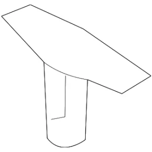 Rear Weather-Strip Clip - Mazda (KD45-58-762)