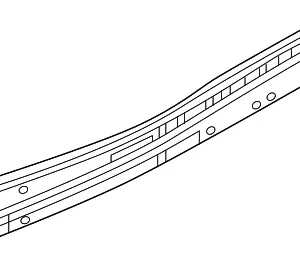Floor Rail - Mazda (KMV6-54-660)