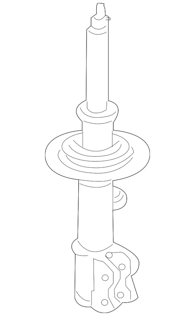 Strut - Mazda (ZZC4-34-700)