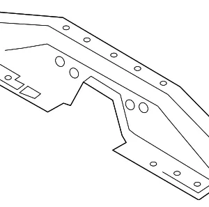 Floor Cross-Member - Mazda (BDTS-53-910)