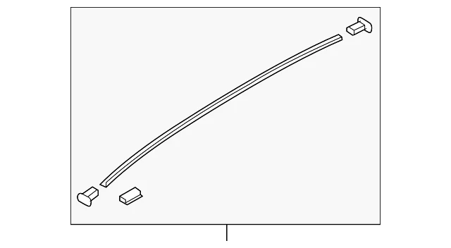 Roof Molding - Mazda (GM9M-50-9H0A)