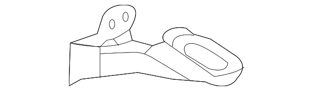 Defroster Duct - Mazda (TK48-60-182)
