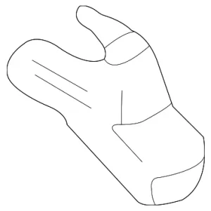 Track End Cover - Mazda (GE4T-57-044B-65)