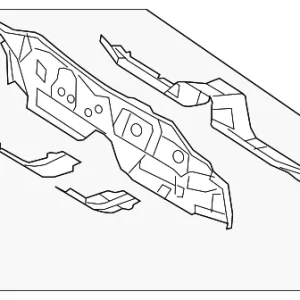 Lower Dash Panel - Mazda (GS3L-53-400C)